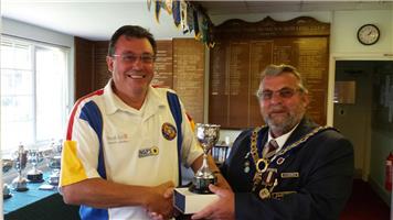 Colin Bingley wins 2015 B&DBA Officers Singles